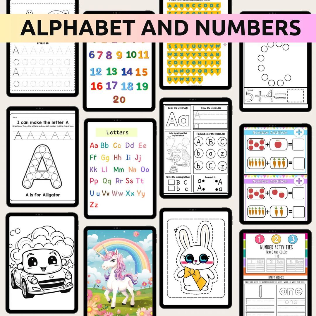 PLR - 10,000+ Preschool & Kindergarten Learning Pack