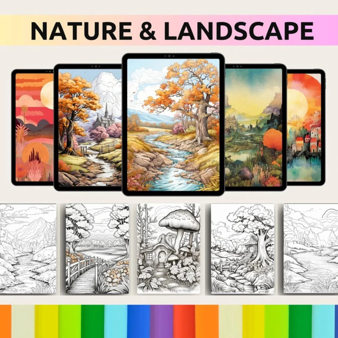 PLR Coloring Book 10,000+ Pages Bundle for KDP