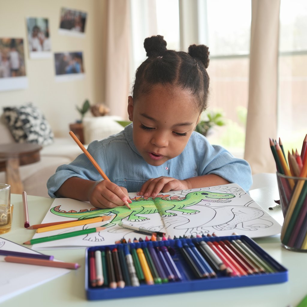 From Page to Real Life: How Coloring Can Help Kids Understand Their World