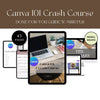 Canva Crash Course + MRR & PLR eBook – Done For You Guide to Mastering Canva