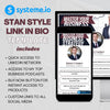 Customizable Systeme.io template for creating high-conversion sales funnels"