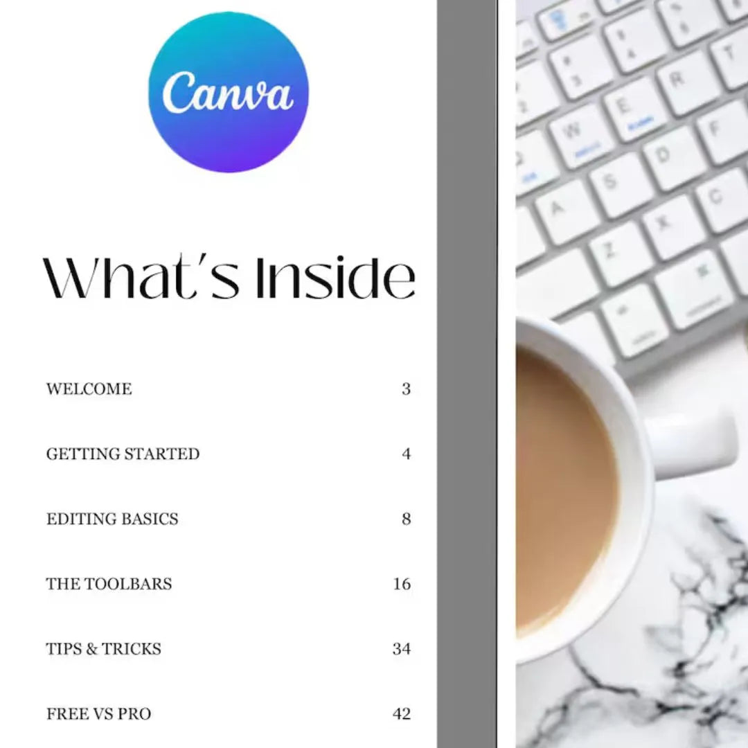 Canva Crash Course + MRR & PLR eBook – Done For You Guide to Mastering Canva