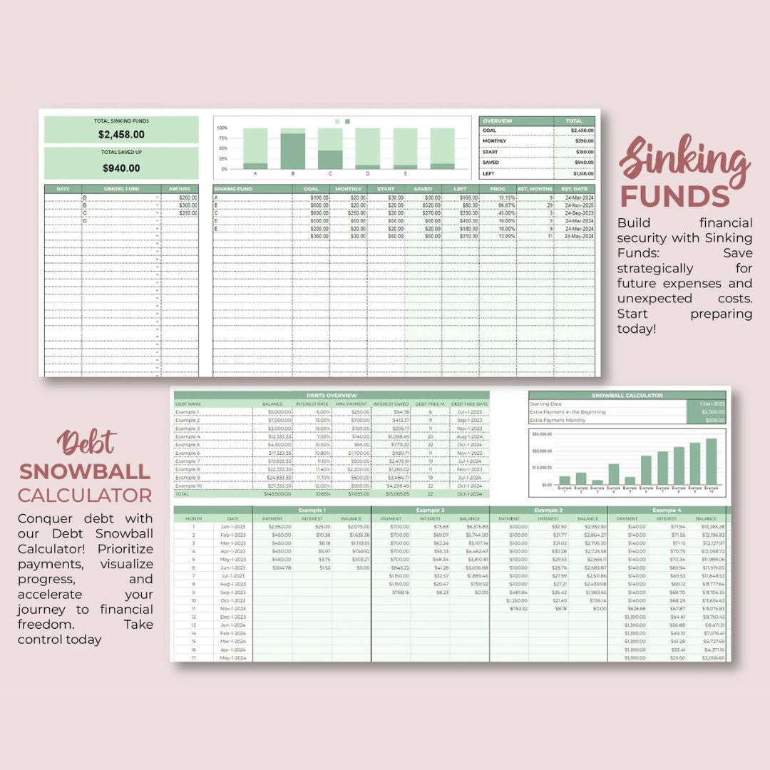 Planificador de Presupuesto Mensual Definitivo: Plantilla Personalizable para Google Sheets y Excel