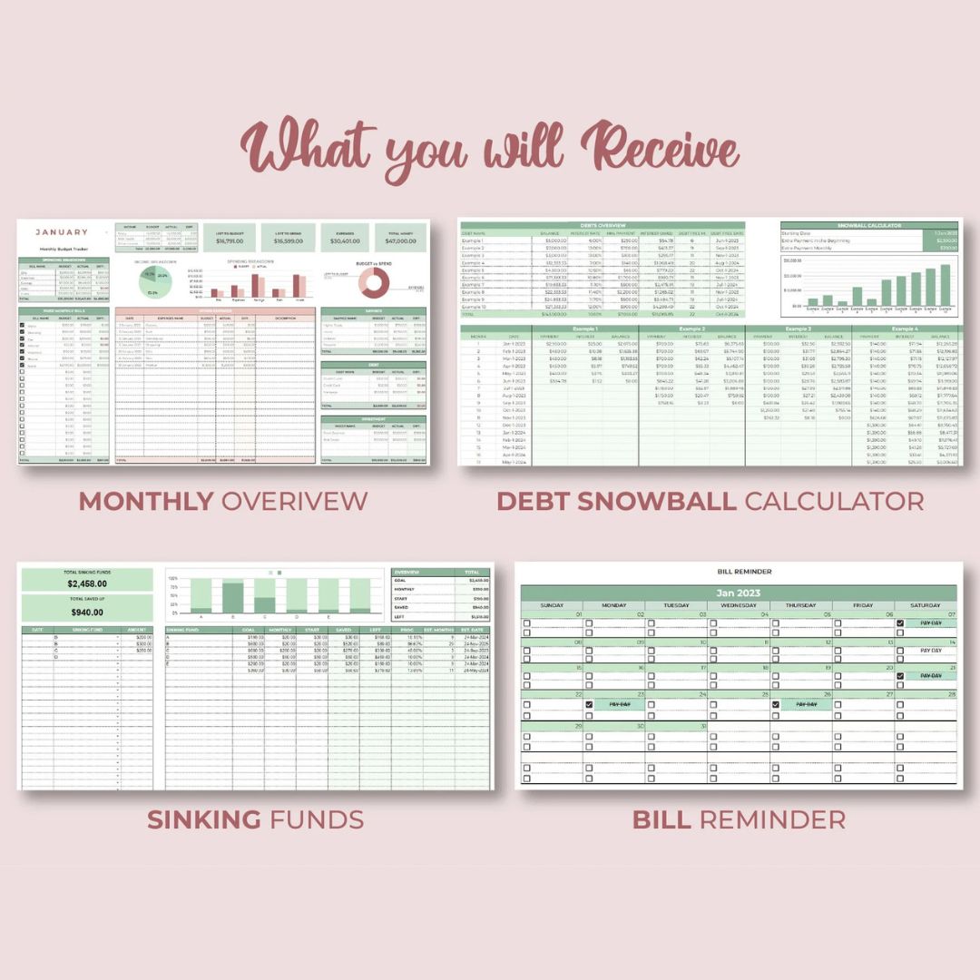 Planificador de Presupuesto Mensual Definitivo: Plantilla Personalizable para Google Sheets y Excel