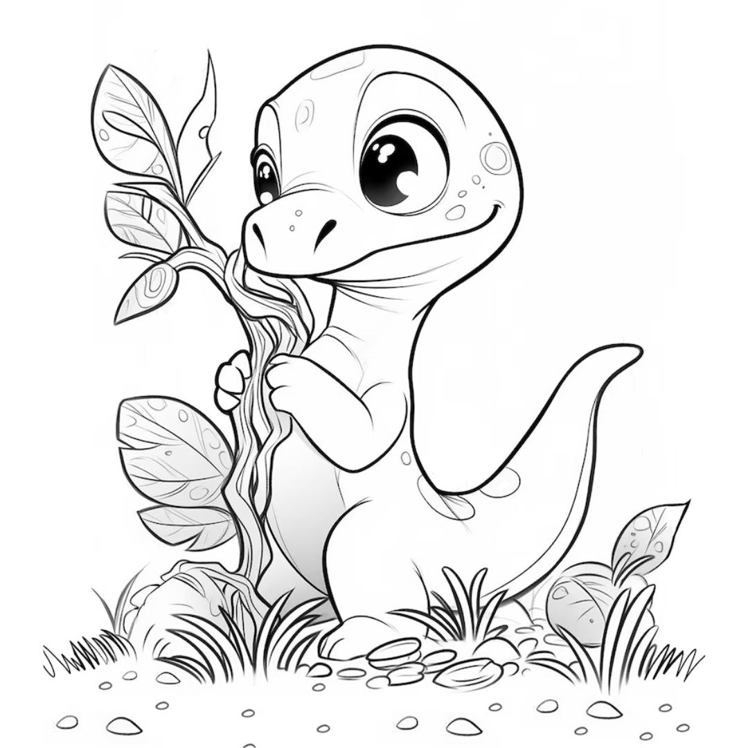 MRR - 50+ Dinosaur Coloring Pages with Full Master Resell Rights - Limited Time