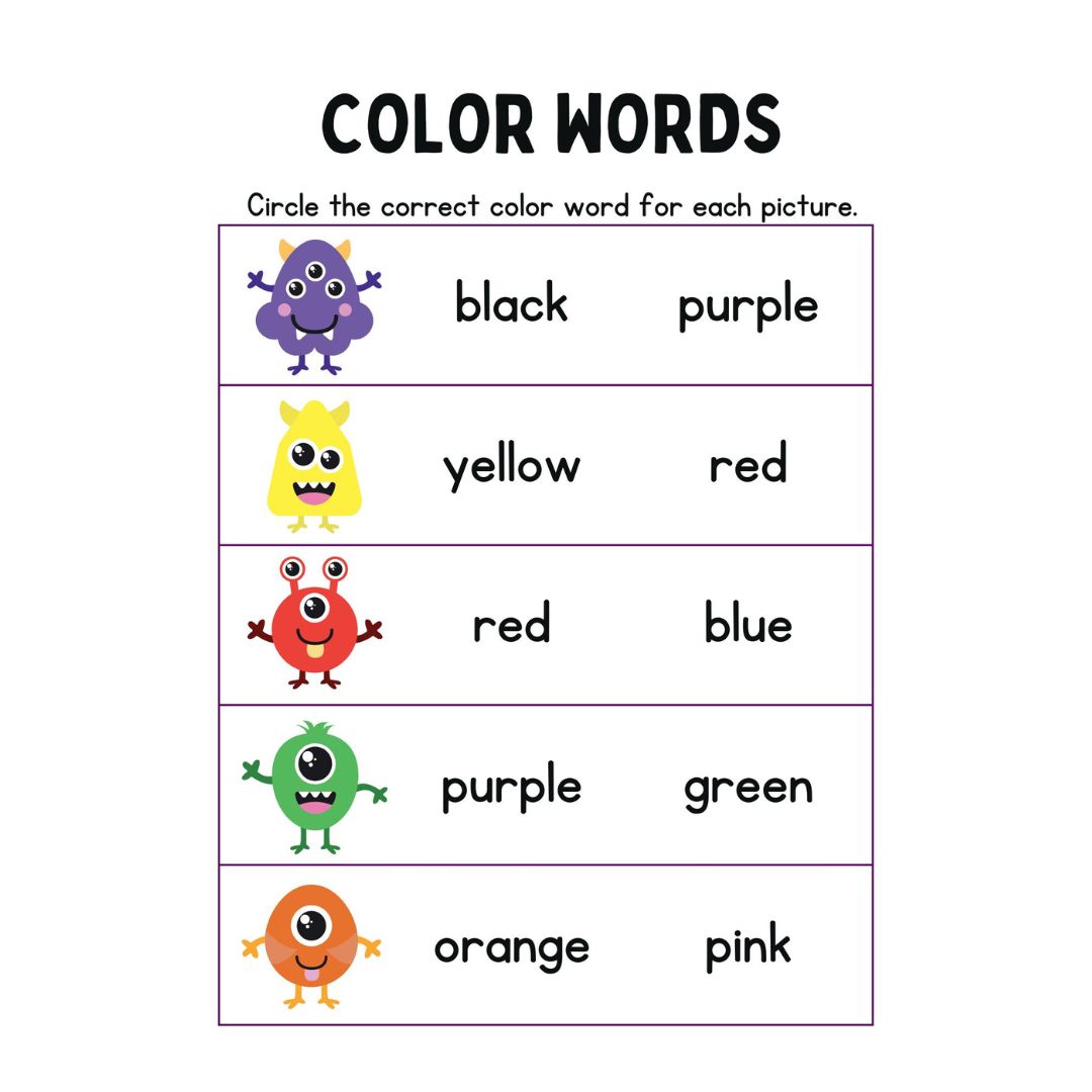 MRR - 20 Engaging Kindergarten Color Workbooks, Full Master Resell Rights - Limited Time!